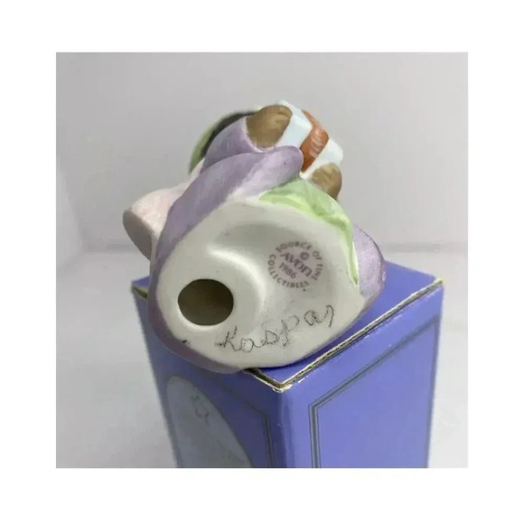 Vintage AVON Heavenly Blessings‎ Nativity collection 1986 Three Wiseman With Box - Picture 9 of 13